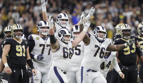 Los Angeles Rams Nip New Orleans Saints In Overtime To Earn Super Bowl Berth