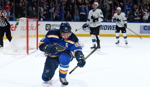 Blues, Sharks Play Game Two of NHL Western Conference Final