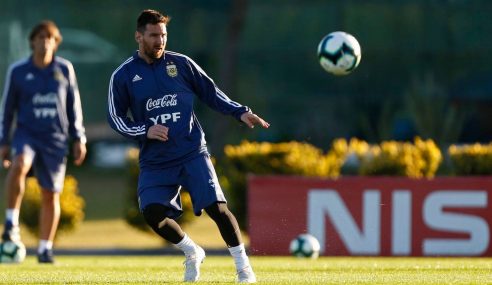 Argentina Takes On Columbia In Copa America Opening Round Action
