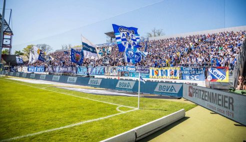 Soccer Saturday In Germany As Karlsruher SC Hosts Dynamo Dresden