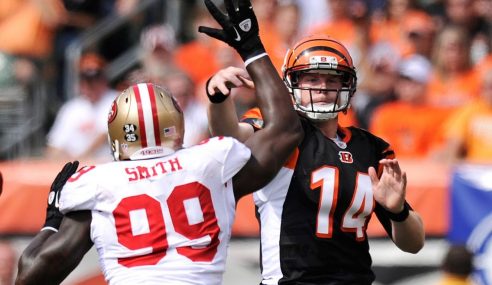 NFL Football Betting:  San Francisco 49ers at Cincinnati Bengals