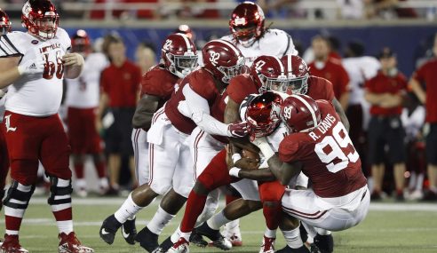 College Football: Arkansas Razorbacks at Alabama Crimson Tide