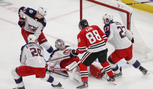 NHL Hockey:  Columbus Blue Jackets at Philadelphia Flyers