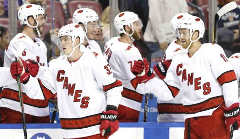 NHL Hockey:  Carolina Hurricanes at Los Angeles Kings