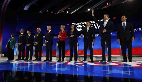 Political Betting:  Democratic Nominee for the 2020 US Presidential Election