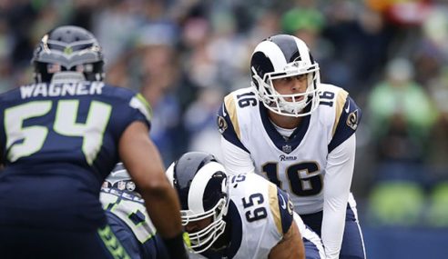 NFL Football Betting:  Los Angeles Rams at Seattle Seahawks