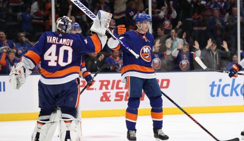 NHL Hockey:  Philadelphia Flyers at New York Islanders