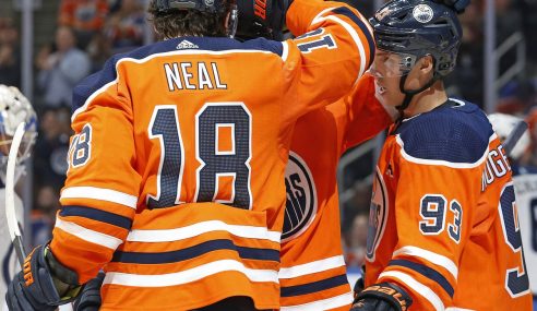 NHL Hockey:  Edmonton Oilers at Winnipeg Jets