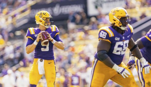 College Football:  Auburn at LSU