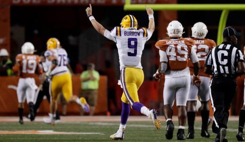College Football Betting:  Utah State Aggies at LSU Tigers