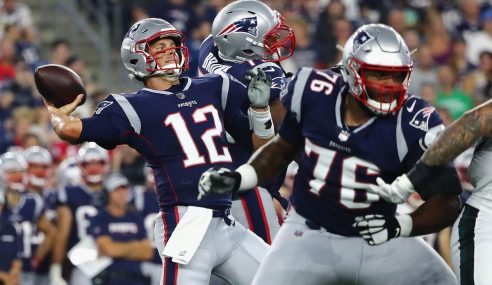 NFL Football Betting:  New York Giants at New England Patriots
