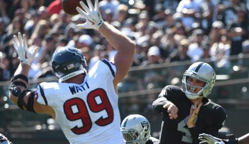 NFL Football: Oakland Raiders at Houston Texans