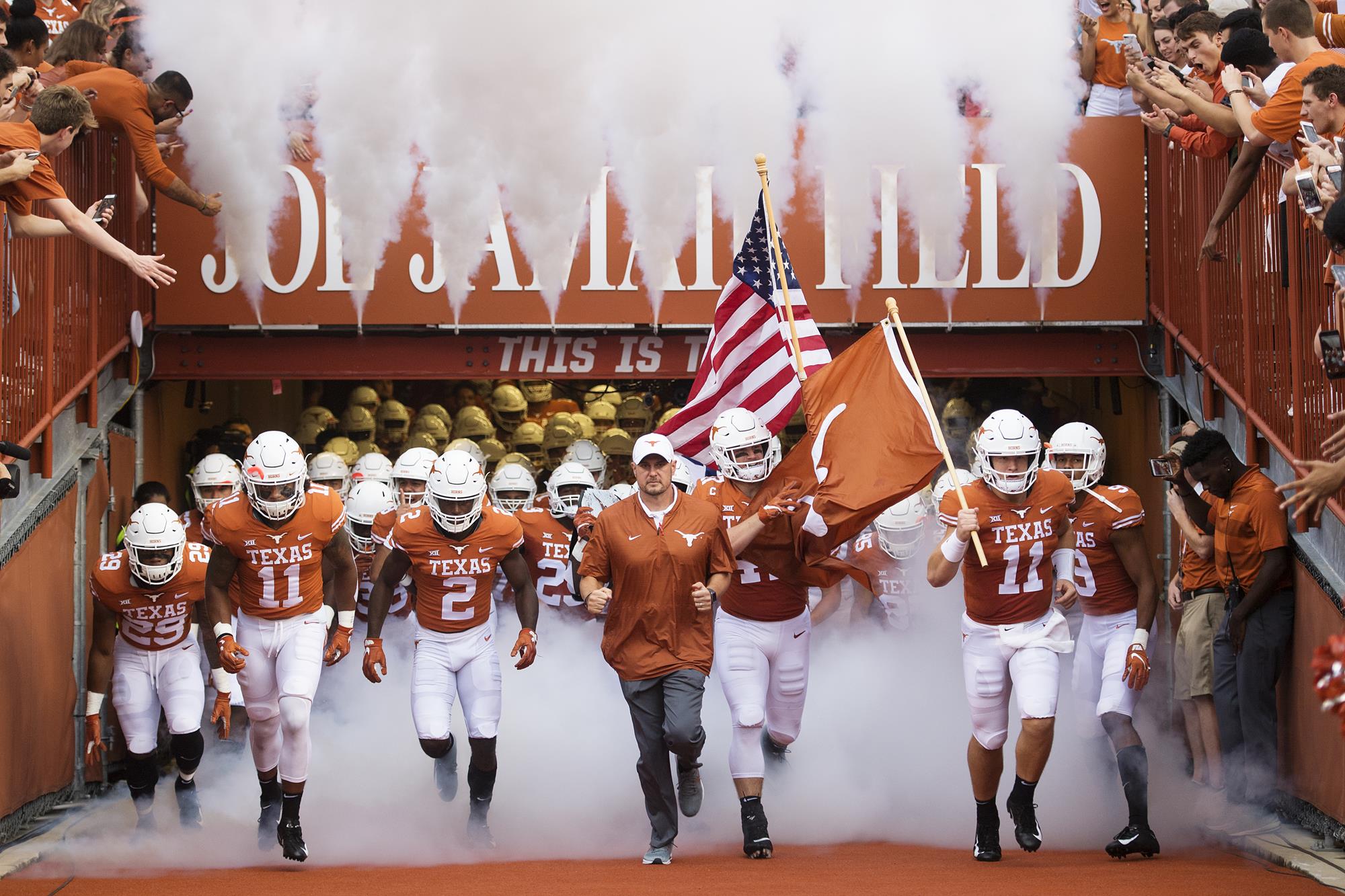 College Football: Texas Longhorns at TCU Horned Frogs