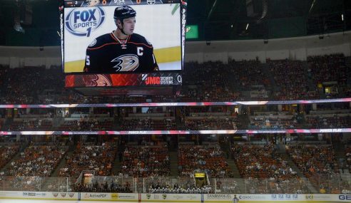 NHL Hockey:  Chicago Blackhawks at Anaheim Ducks