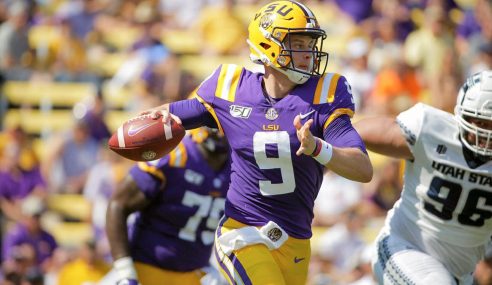 College Football:  Arkansas Razorbacks at LSU Tigers