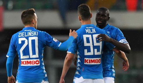 Champions League Soccer:  Salzburg at Napoli