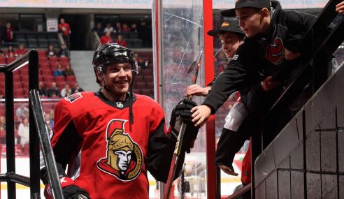 NHL Hockey:  Ottawa Senators at New York Rangers