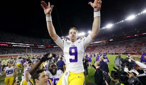Will Joe Burrow Break O.J. Simpson’s Heisman Trophy Voting Record?