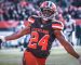 Chubb Favored To Win NFL’s Rushing Title But McCaffrey, Henry Not Far Behind