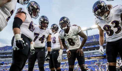 Ravens 30-0 As Double-Digit Home Favorites
