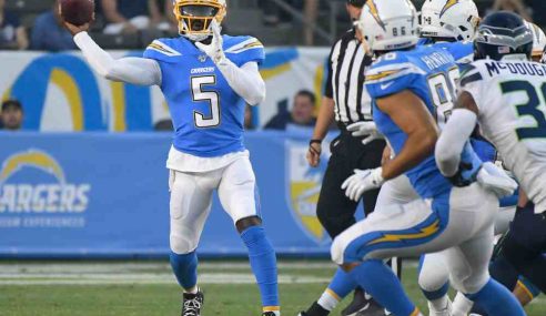 With Tyrod Taylor As Current Starter, Chargers Win Total Drops To 7.5