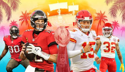 SUPER BOWL LV PREVIEW: KANSAS CITY CHIEFS AT TAMPA BAY BUCCANEERS